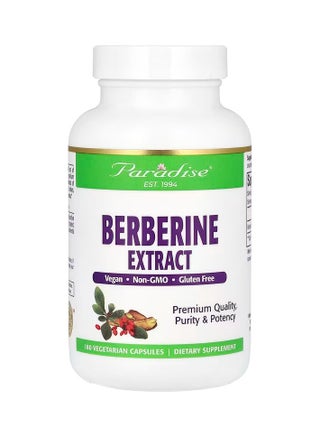Paradise Herbs, Berberine Extract 500 mg, 180 Vegetarian Capsules – Blood Sugar, Weight & Heart Support - pzsku/ZB5113D693E02AFF728E6Z/45/1749924919/bd2944ff-209c-4655-a2b8-07c72bfb379b