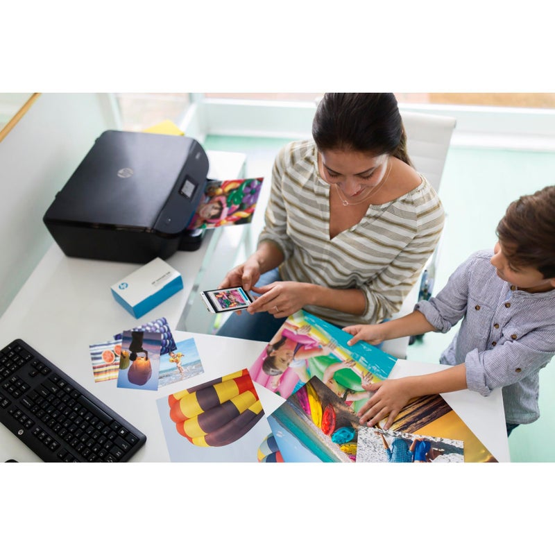 HP ورق صور HP متقدم لامع مقاس 4x6 في 100 ورقة (Q6638A) - Image 3