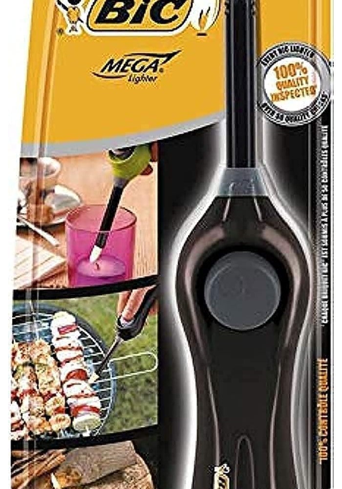 BiC Mega Multi-Purpose Lighter, Black - Image 1