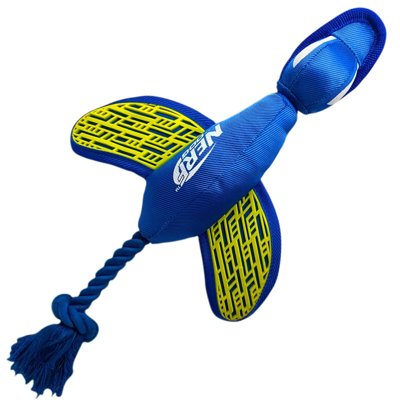 Nerf Dog Large Nylon Launching DuckBlueGreen - Image 2