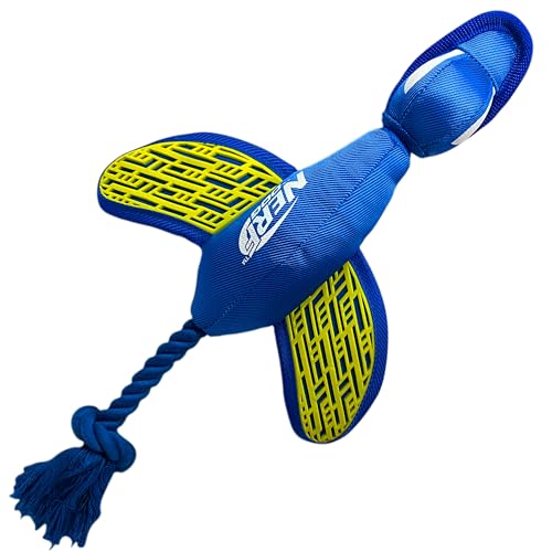 Nerf Dog Large Nylon Launching DuckBlueGreen - Image 1