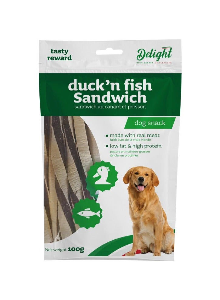 Delight Duck N Fish Sandwich 100g - Image 1