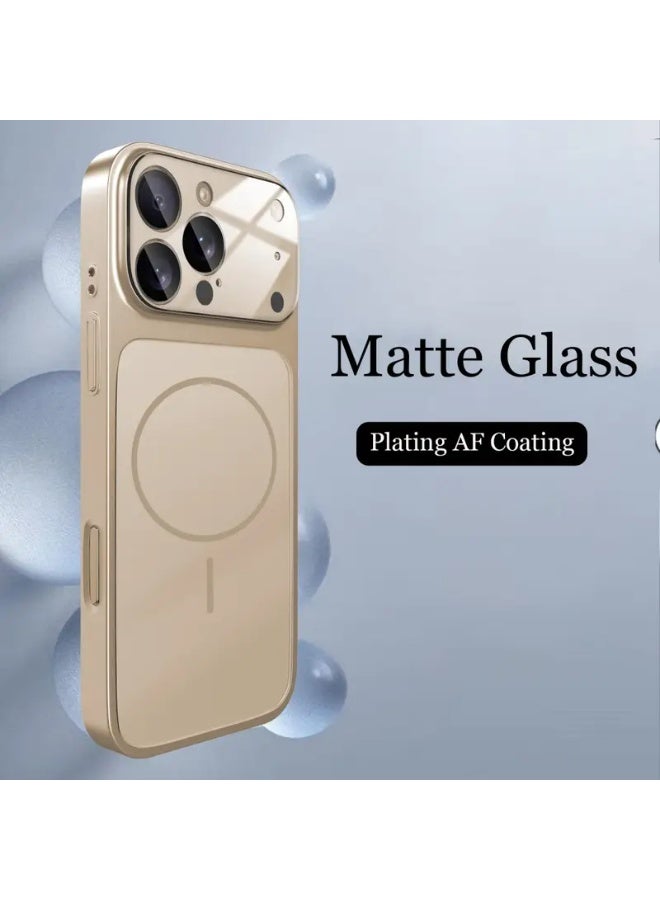 Etsy Elegant case for iPhone 15 Pro that keeps up with modern trends - Golden - Image 1