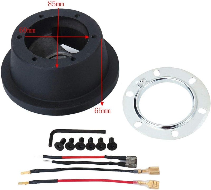 Wivplex 6 Bolt Quick Release Steering Wheel Hub Adapter - Image 2