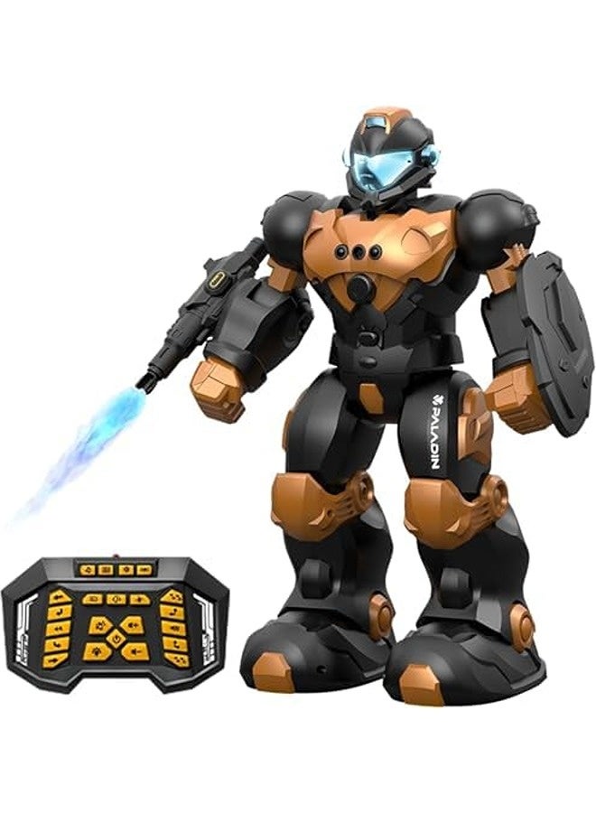 Excefore Smart Walking & Dancing Robot Toy – Voice Control, Gesture Sensing, Programmable Remote, Music & Light Effects - Image 1