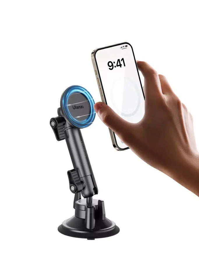 Ulanzi ZJ06 Magnetic Suction Cup Mount Magic Arm - Image 2