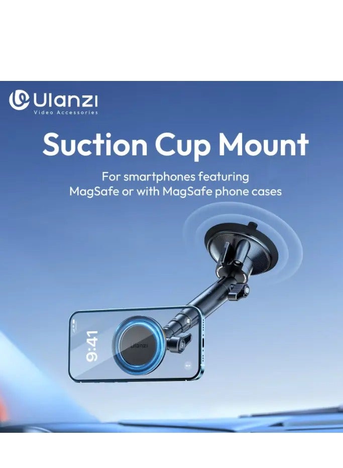 Ulanzi ZJ06 Magnetic Suction Cup Mount Magic Arm - Image 3