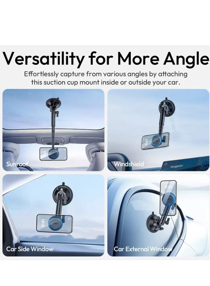 Ulanzi ZJ06 Magnetic Suction Cup Mount Magic Arm - Image 4