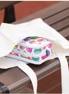 Generic Stylish Large Pencil Case for Students and Professionals, Multi-Compartment Design for Boys and Girls, Perfect for School Supplies in White Macaron  - Image 2