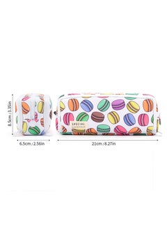 Generic Stylish Large Pencil Case for Students and Professionals, Multi-Compartment Design for Boys and Girls, Perfect for School Supplies in White Macaron  - Image 5