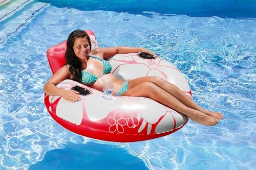 Poolmaster طوق السباحة من بولماستر داي دريمر، أحمر، بقطر 50 إنش - Image 2