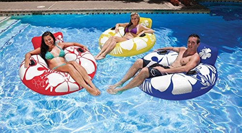 Poolmaster طوق السباحة من بولماستر داي دريمر، أحمر، بقطر 50 إنش - Image 3