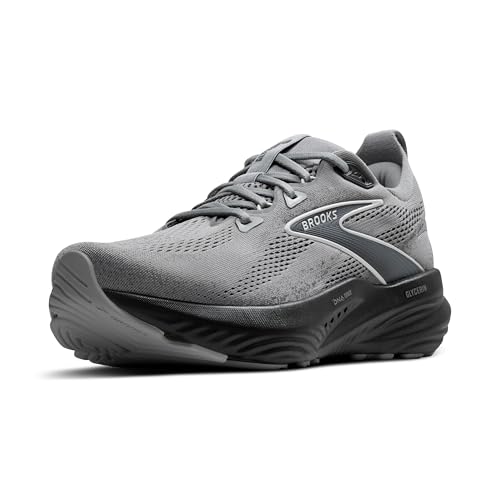 Brooks Men’s Glycerin 22 Neutral Running Shoe - Primer Gray/Ebony/Bluewash - 9.5 X-Wide - Image 1
