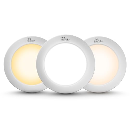Murphy Aluminum 5W CBL 3-in-1 Round Surface Down Light Color Changing Light (Cool White/Warm White/Natural White, Pack of 1) - Image 1