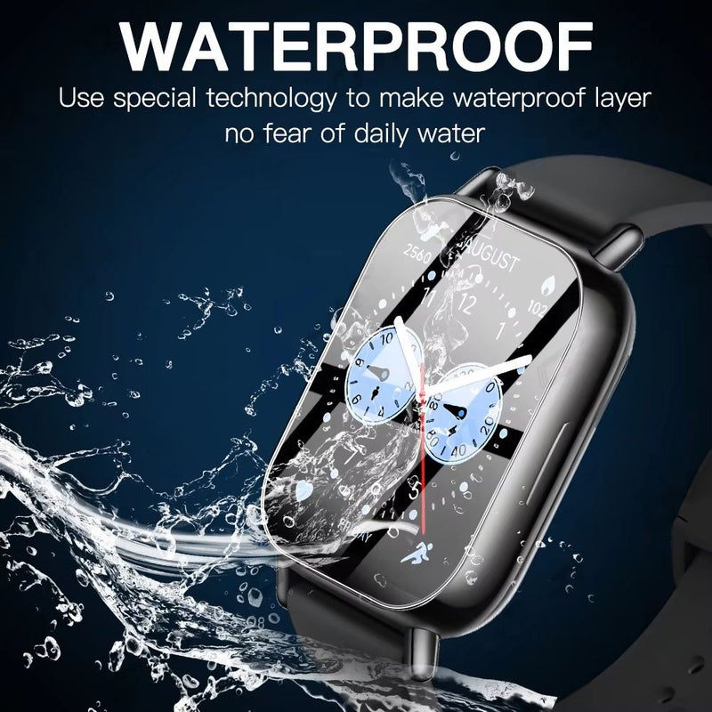 3Pcs Tempered Glass Screen Protector for Xiaomi Redmi Watch 5 Lite HD Clear - Image 2