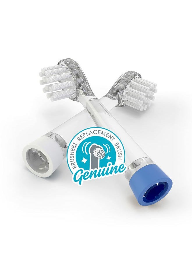 Brusheez Little 2-Pack Replacement Brush Heads - Safe & Gentle Electric Brush Heads for Ages 1-3 Toddlers' Sonic Toothbrush (Kiwi The Koala)  - Image 1
