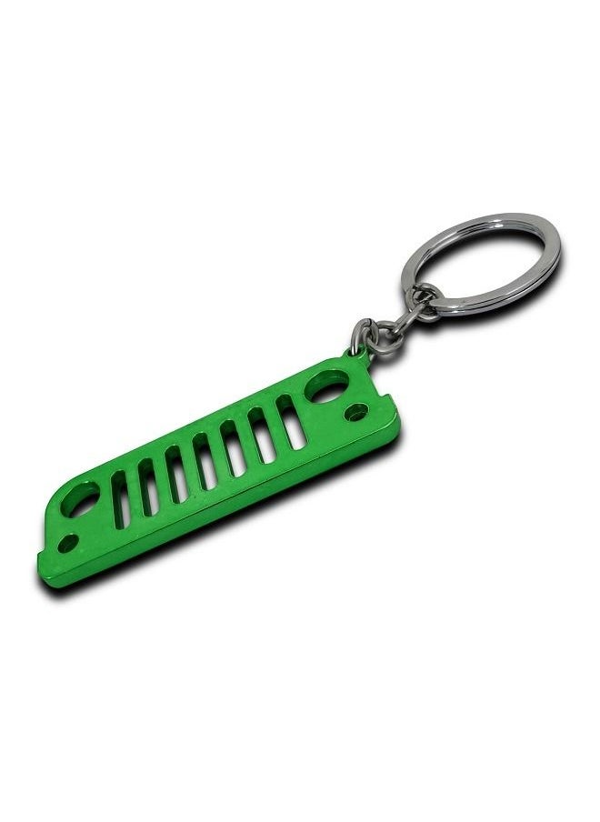 Generic - Zinc Alloy  Jeep Front Grill Keychain - Image 1