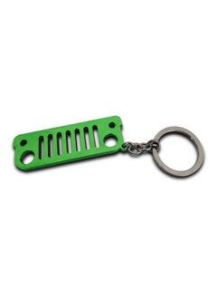 Zinc Alloy  Jeep Front Grill Keychain