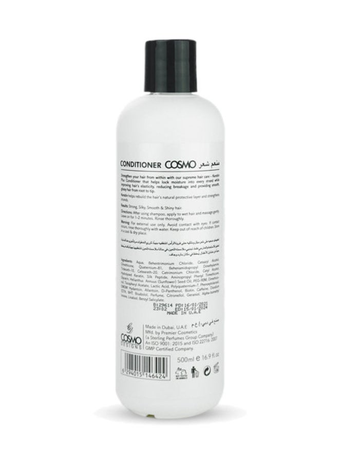 COSMO Keratin Plus Conditioner 500ml  - Image 2
