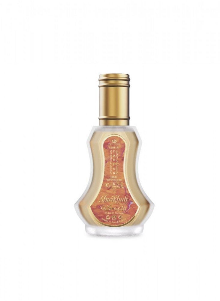 Al Sheikha perfume from the ALREHAB collection is an ancient aromatic description of the Sheikha, where bergamot flowers, wildflowers and balsa wood mixed together to be based on an aromatic base of w