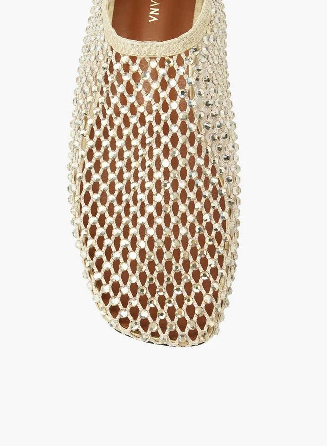 Haadana GOLD Women Slip-On Ballerina Shoes for Women | Best Price UAE