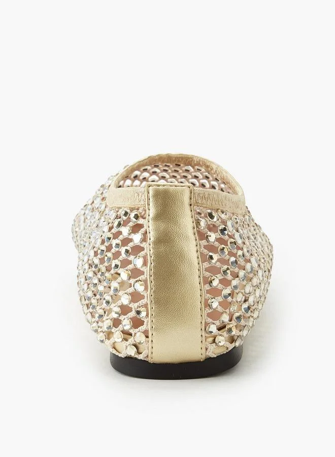 Haadana GOLD Women Slip-On Ballerina Shoes for Women | Best Price UAE