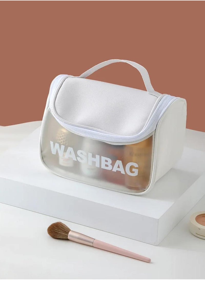 Generic - White makeup and cream organizing bag - Image 1