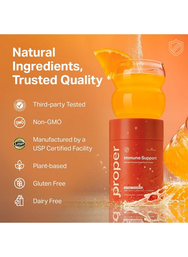 Proper, The Oranges Immune Support Supplement. Orange Tangerine Drink Mix. Elderberry Vitamin C and Zinc Complex with Echinacea, Immunity Vitamins, Phytonutrients and Gut Health Probiotic - Image 5