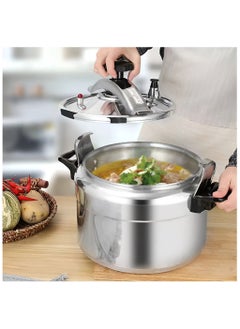 REFURA Aluminium Pressure Cooker | Pressure Pot | Arabic Cooker | Silver  - Image 3