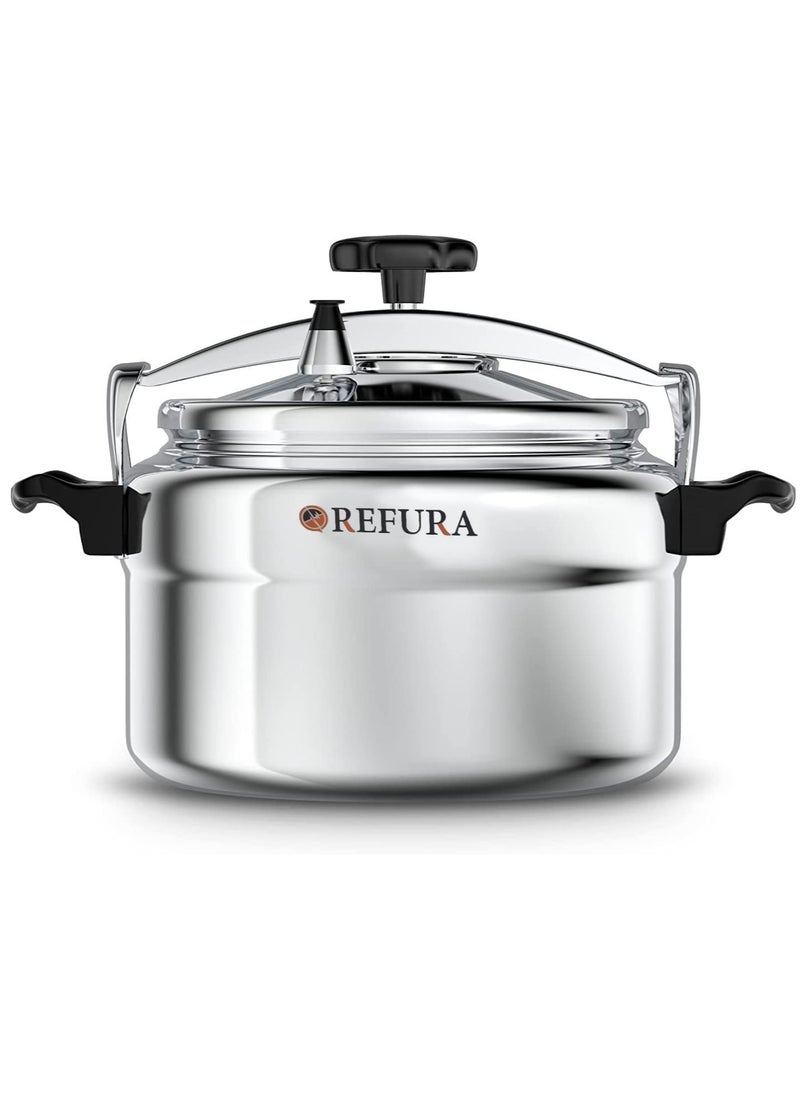 REFURA Aluminium Pressure Cooker | Pressure Pot | Arabic Cooker | Silver  - Image 4