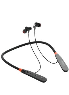 Bluetooth Neckband Headphones with 20 H Playtime,Crystal-Clear Calls, USB-C Fast Charging, Foldable & Lightweight Build Wireless neckband earphones with microphone, for running, training and gym