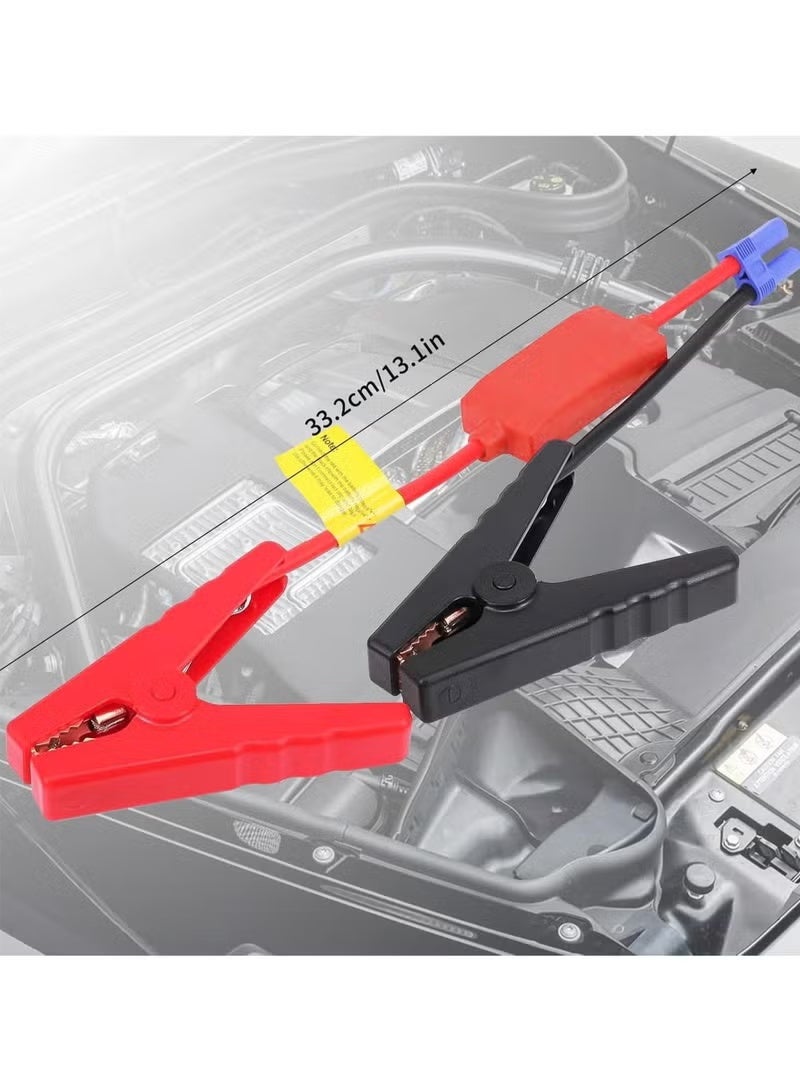Jump Starter Cable with Battery Clamps - 12V Replacement Alligator Clips to EC5 Connector Car Jumper Cable for Emergency Portable Car Jump Start Battery Booster Cable 10AWG Wire - Image 3
