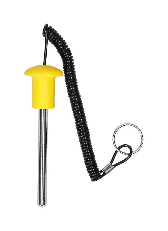 NIBEMINENT Weight Stack Pin with Ring 5.9 x 0.4 1.6inch  - Image 1