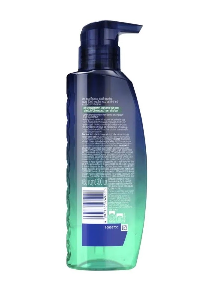 Head & Shoulders Head & Shoulders Professional Severe Dandruff Advanced Oil Control Shampoo 300ml  - Image 3