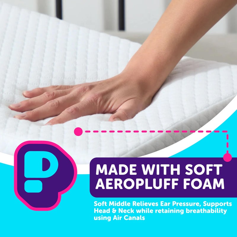 Pillow Cube Pillow Cube Side Cube - 5" Cube Pillows for Side Sleepers, Cooling Memory Foam Pillows for Neck and Shoulder Pain - King, Queen, Twin 24"x12"x5"  - Image 2