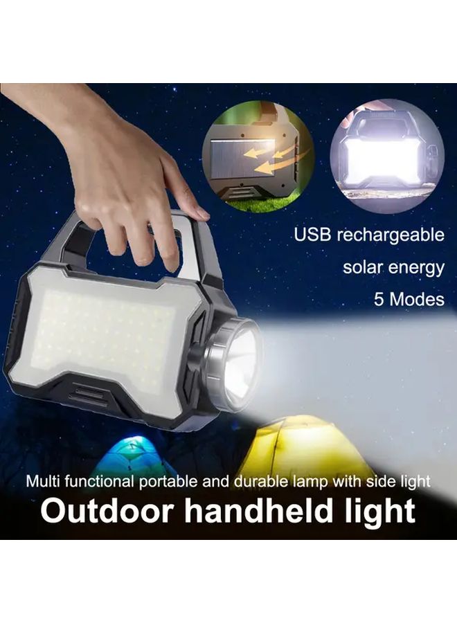 USB C Rechargeable 500 Lumens Tactical Flashlight Multipurpose Portable Lamp 5 Modes - Image 1