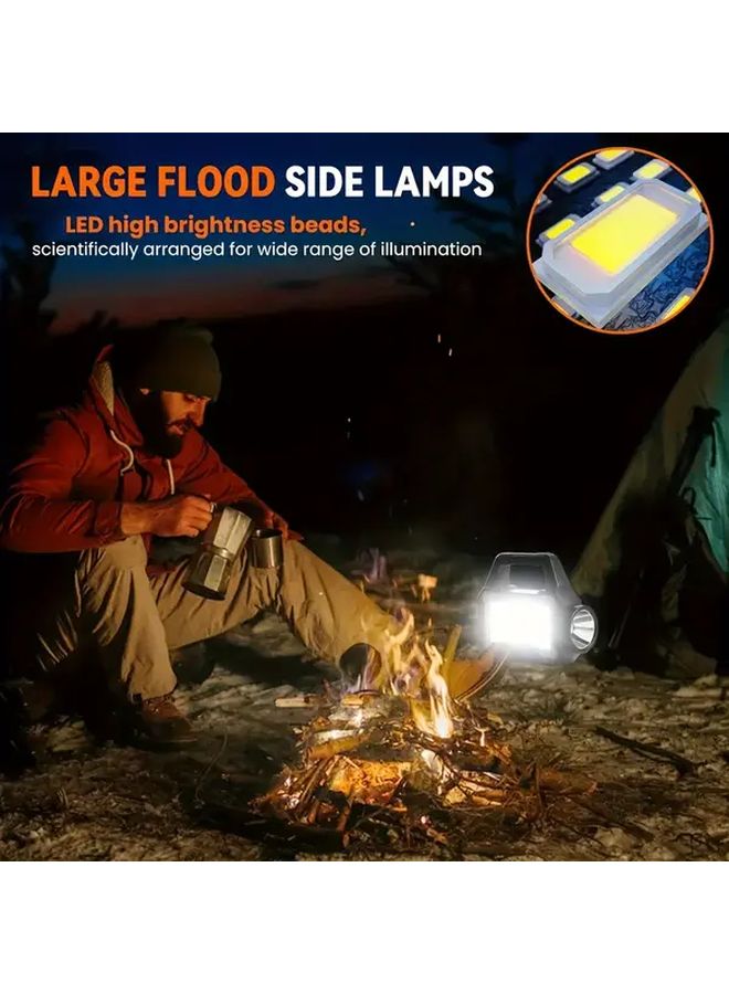 USB C Rechargeable 500 Lumens Tactical Flashlight Multipurpose Portable Lamp 5 Modes - Image 5