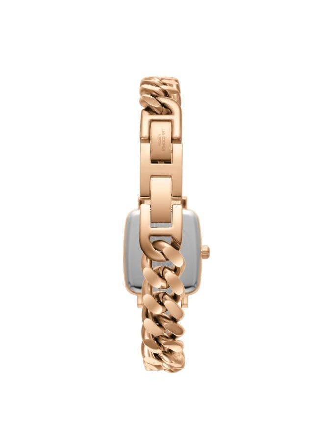Lee Cooper Women's Analog Display Watch With Rose Gold Metal Strap - LC08130.420  - Image 2