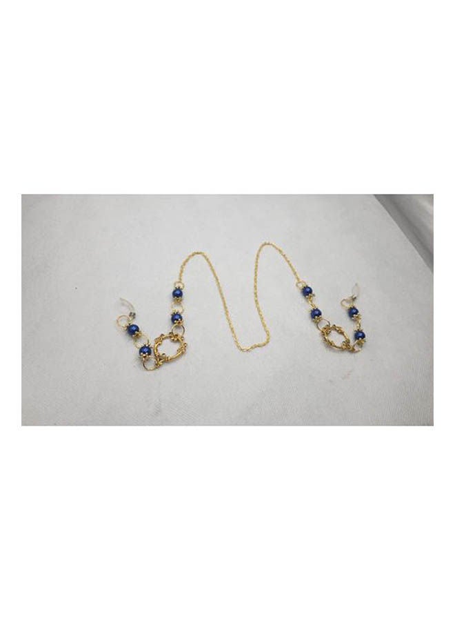Generic Metal Eyeglass Chain Beaded Spectacles 