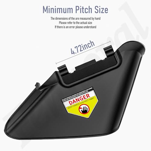 Fennoral 73107486 Side Discharge Chute for MTD 21 Deck Chute Lawn Mower Lawn Tractor Also Compatible with Columbia Craftsman Huskee Troy Bilt etc - Image 3