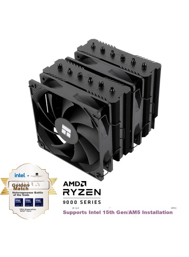 Thermalright Peerless Assassin 120 Se Black Air Cooler, Aghp Anti-gravity, 6 Heat Pipes, Dual Tower, Pa120 Se Black - Image 1