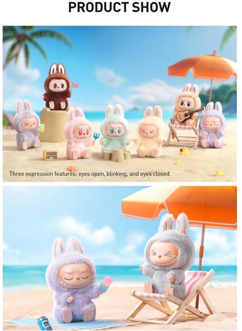 POP MART Labubu Blind Box Monster Plush Toy with Hook Puppet La Bubu Keychain Fan Gifts  - Image 3