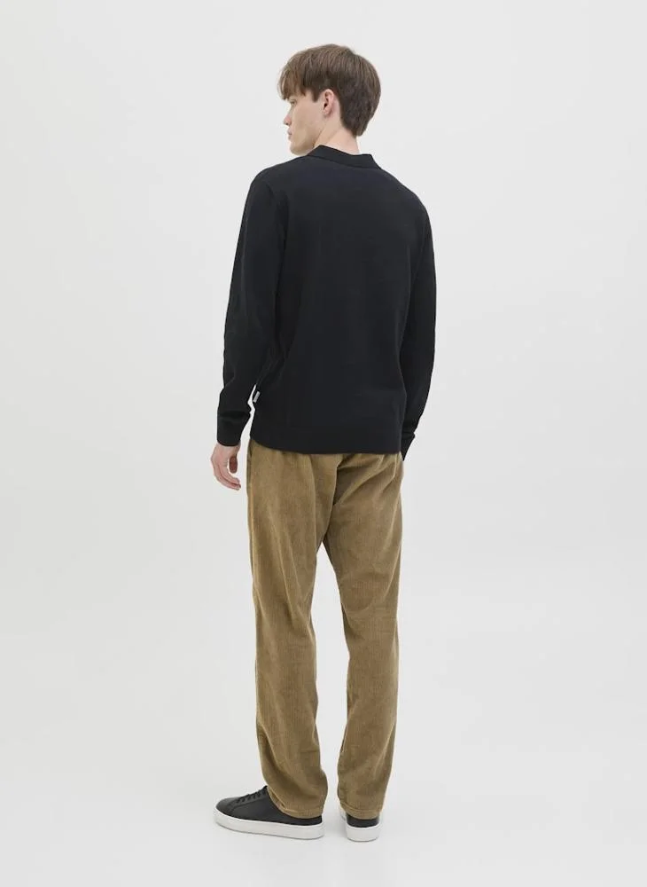 JJ Rebel  Relaxed Corduroy Jogger Pants for Men | Best Price UAE