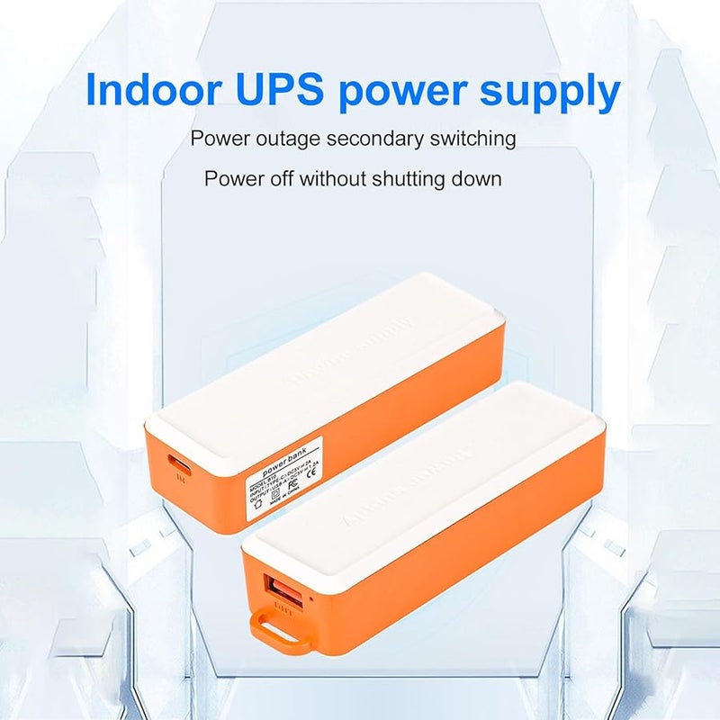 Mini UPS Battery Backup 2600mAh for Security Camera with USB Input Output - Image 5