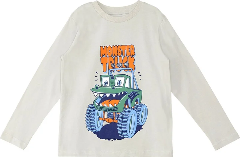 دينوكيدس Monster Truck Boy T-Shirt Pants Set