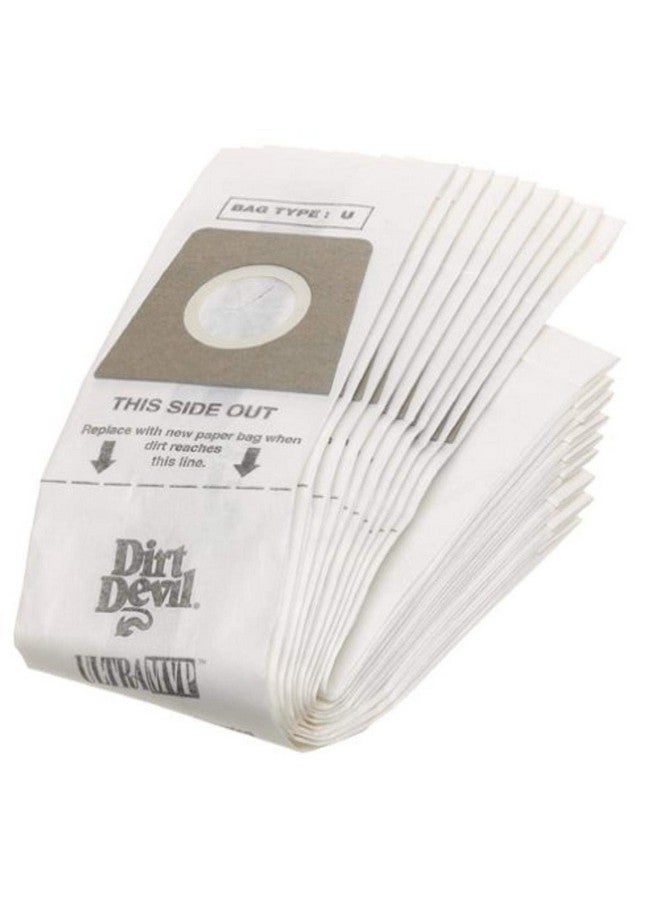 Dirt Devil Type U Vacuum Bags (10-Pack), 3920048001