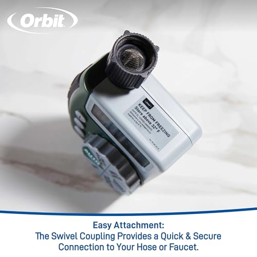 ORBIT مؤقت ري المياه الرقمي القابل للبرمجة 1-مخرج من أوربت 62067، عبوة 2 - Image 3