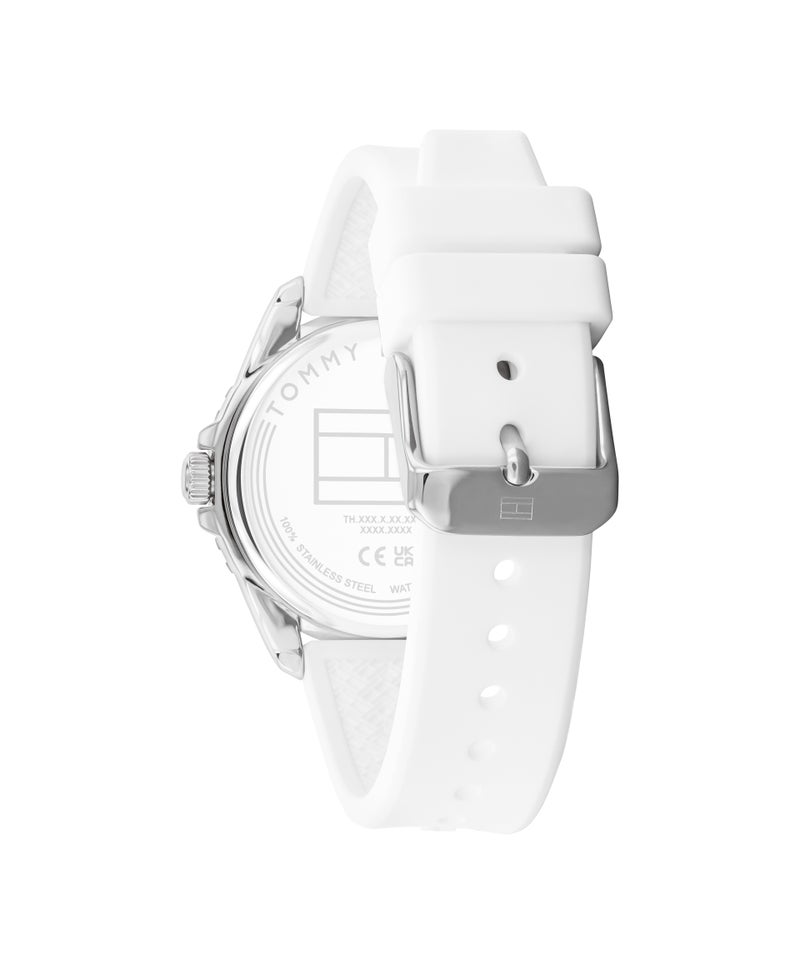 TOMMY HILFIGER Round Analog Youth'S Stainless Steel And Blue And Red Aluminum Case  Watch - Image 2