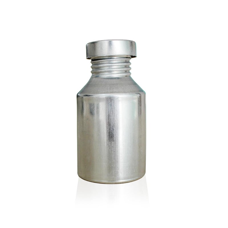 Pure Source India Pure Source India Empty 50ml Aluminium Bottle with B Drop Nozzle Cap for Beauty Essential Oils Blends Skin Care Travel Toners Cosmetic DIY 12 Pcs - Image 2