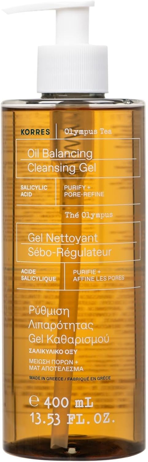 KORRES Olympus Tea Oil Balancing Cleansing Gel 400ml